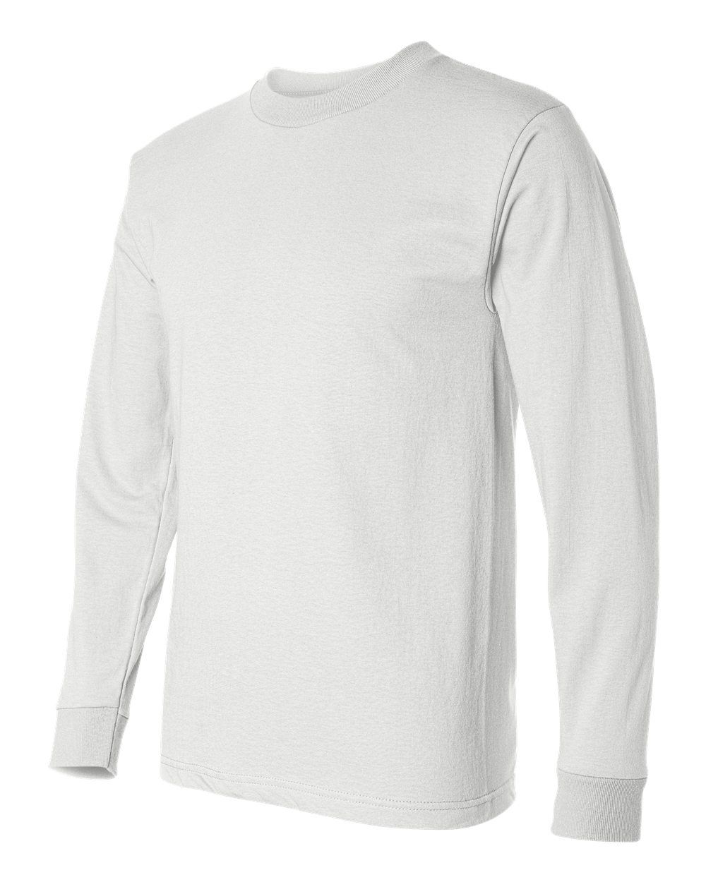 Union-Made, Crew Neck Long Sleeve T-Shirt, White – United Domestic ...